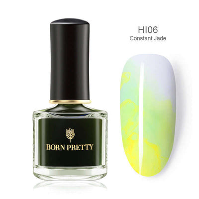 Marbled painted nail polish - ENova