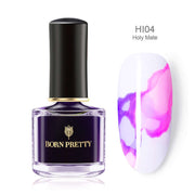 Marbled painted nail polish - ENova
