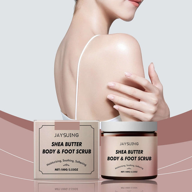 Shea Butter Body Scrub Cream Cleaning - ENova
