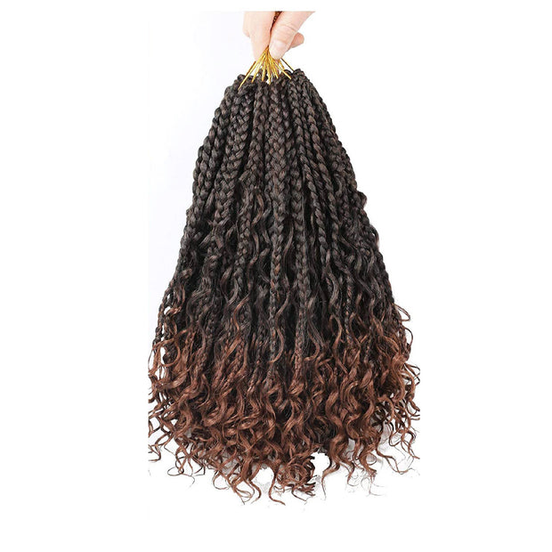 Chemical Fiber Hair Three-strand African Braid Crochet Hair - ENova