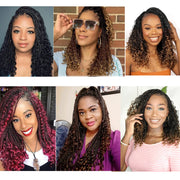 Chemical Fiber Hair Three-strand African Braid Crochet Hair - ENova