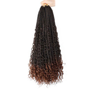 Chemical Fiber Hair Three-strand African Braid Crochet Hair - ENova