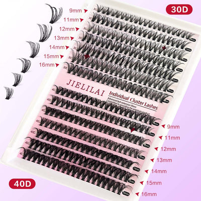 DIY Cluster Lashes Mixed Package False Eyelashes - ENova