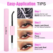 DIY Cluster Lashes Mixed Package False Eyelashes - ENova