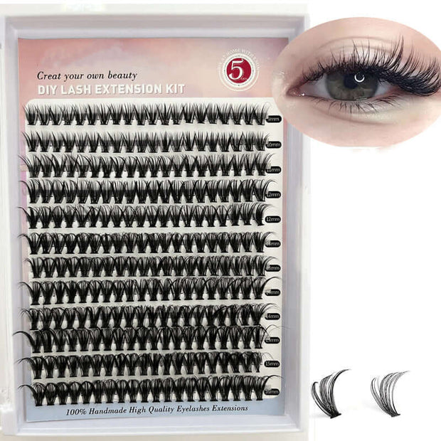 DIY Cluster Lashes Mixed Package False Eyelashes - ENova