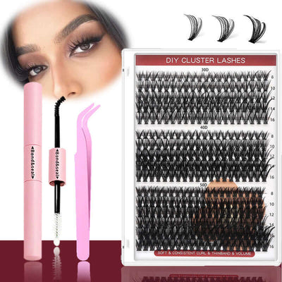 DIY Lashes Eyelash Extension Suit Europe And America Cross Border Eyelashes False Eyelashes - ENova