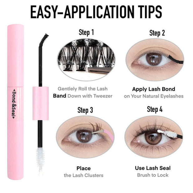 DIY Lashes Eyelash Extension Suit Europe And America Cross Border Eyelashes False Eyelashes - ENova