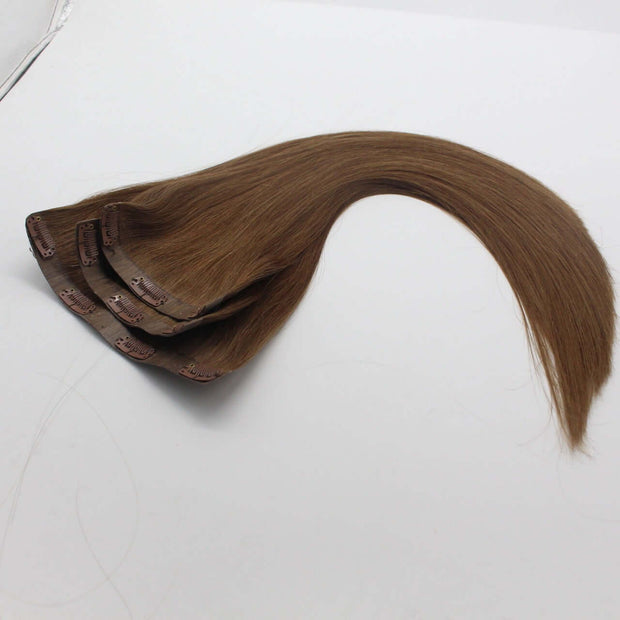 Clip hair clips in human hair extension - ENova