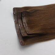 Clip hair clips in human hair extension - ENova