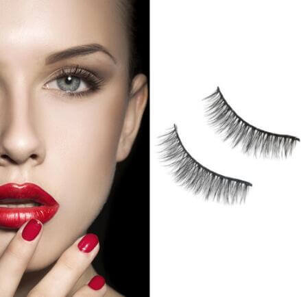 Compatible with Apple, 3 pair false eyelashes mink hair lashes Slim curly raised fake Eyelasehe extension Cilios Posticos makeup - ENova