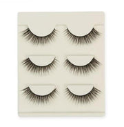 Compatible with Apple, 3 pair false eyelashes mink hair lashes Slim curly raised fake Eyelasehe extension Cilios Posticos makeup - ENova