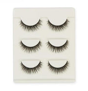 Compatible with Apple, 3 pair false eyelashes mink hair lashes Slim curly raised fake Eyelasehe extension Cilios Posticos makeup - ENova