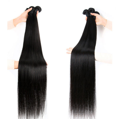 Reality Wig, Smooth Hair, Straight Hair Tie, Closed Peruvian Hair Tie - ENova