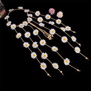 Headdress Garland Sun Flower Hair Band Flower Headband Bohemian Hair Ring Hair Accessories - ENova