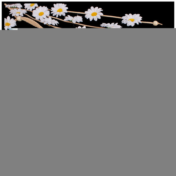 Headdress Garland Sun Flower Hair Band Flower Headband Bohemian Hair Ring Hair Accessories - ENova