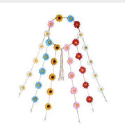 Headdress Garland Sun Flower Hair Band Flower Headband Bohemian Hair Ring Hair Accessories - ENova