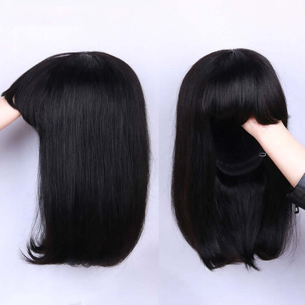 Unice Hair Full Machine Human Hair Wigs For Black Women - ENova