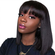 Unice Hair Full Machine Human Hair Wigs For Black Women - ENova