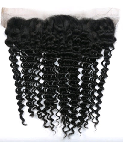 Front lace 4x13 lace frontal deep hair block real hair wig hair block - ENova