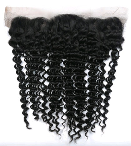 Front lace 4x13 lace frontal deep hair block real hair wig hair block - ENova
