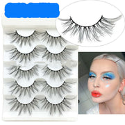 Curled Messy Cross Sparse Mixed Blood Super Fairy Lashes - ENova