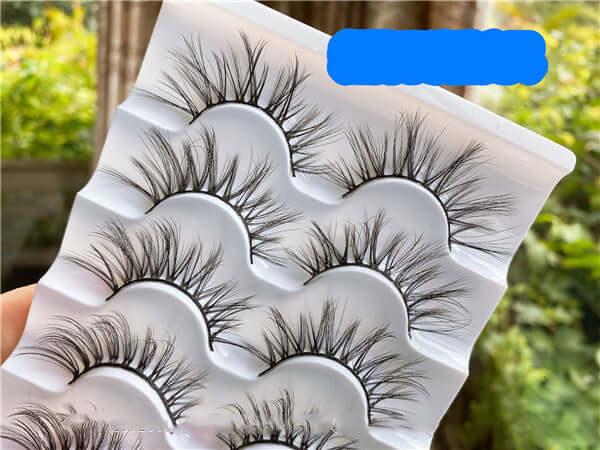 Curled Messy Cross Sparse Mixed Blood Super Fairy Lashes - ENova