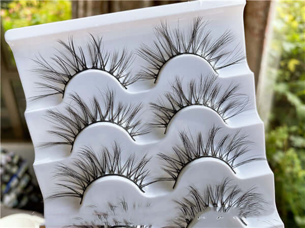 Curled Messy Cross Sparse Mixed Blood Super Fairy Lashes - ENova