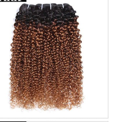 Real Human Hair Wig European And American Hair Weave - ENova