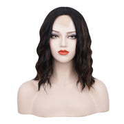 Front Lace Wig Curly Hair Short Curly Hair Fake - ENova