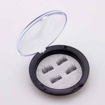 Compatible with Apple, 2021 New False Eyelashes 6D Magnetic Eye Lashes Double Magnet Fake EyeLashes Hand Made Strip Lashes cilios posticos - ENova
