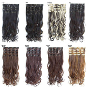 Chemical Fiber Clip Hair Extension Wig Set - ENova