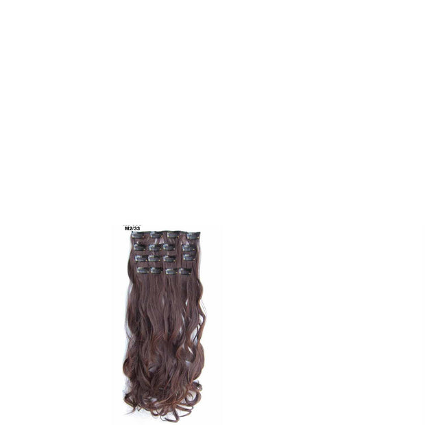 Chemical Fiber Clip Hair Extension Wig Set - ENova