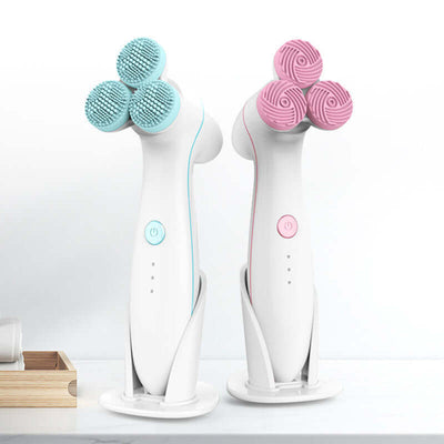 3D Smart Massage Cleanser Electric Cleanser Electric Silicone Facial Cleanser - ENova