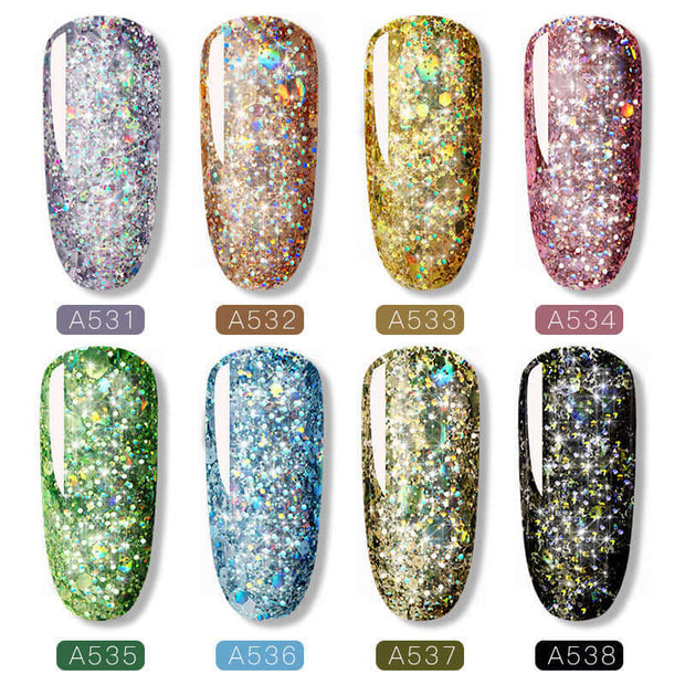 Colorful nail polish - ENova