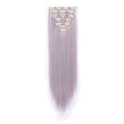 16 Card Seven-piece Hairpiece Clip Wig Beauty Chemical Fiber Wig Set Hair Extension - ENova