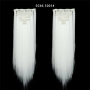 16 Card Seven-piece Hairpiece Clip Wig Beauty Chemical Fiber Wig Set Hair Extension - ENova