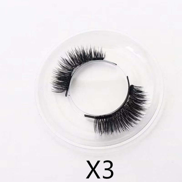 Reusable Magnetic Self-Adhesive Eyelashes No Eyeliner Or Glue Needed False Lashes Stable And Easy To Put On Natural Look And Waterproof Fake Eyelashes - ENova