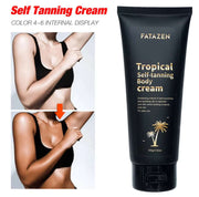 3Hrs Instant Dark Tanning Lotion Butter Body Care Sunscreen Suntan Oil Skincare OEM Self Tanner Sunless Tanning Cream For Body - ENova