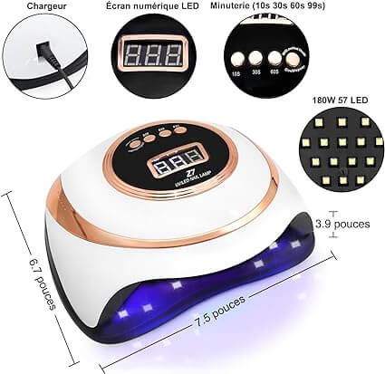 Lampe de Séchage des Ongles Professionnelle - ENova